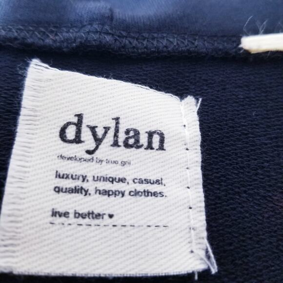 Dylan by True Grit Black Full Zip Hoodie Jacket Sweater - Picture 3 of 13